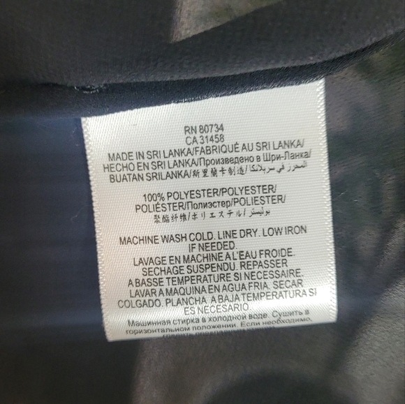 BCBGeneration Sheer Embroidered Long Vest Medium - Picture 4 of 6